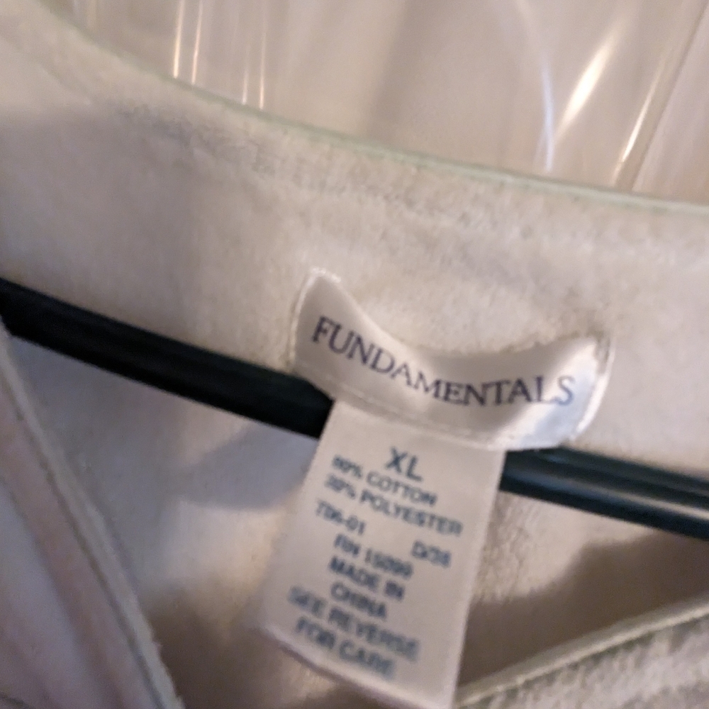 Ladies Terry Cloth Snap Up Robe - Picture 4 of 6